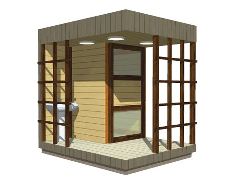 Проект дачного туалета sketchup - 83 фото