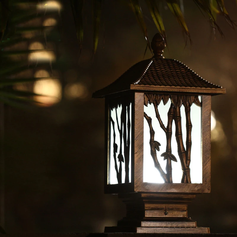 Японский садовый фонарь. Светильник парковый Garden Lamp NGF-06. Японский уличный фонарь. Уличные светильники в японском стиле.