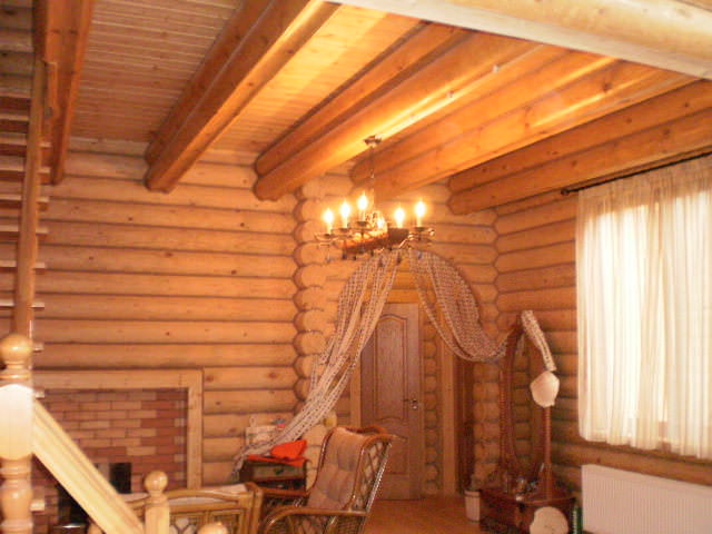 Отделочные работы деревянного дома