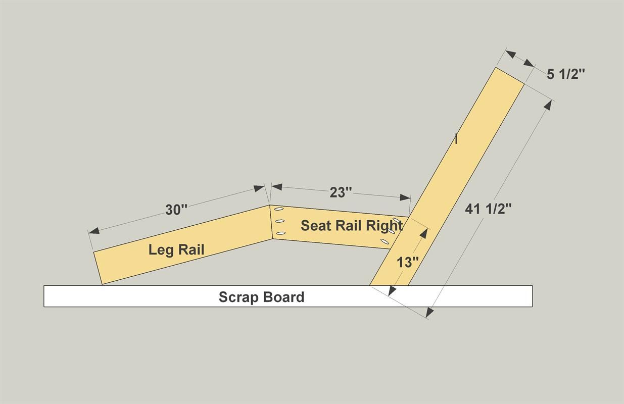 Сделать шезлонг своими руками из дерева чертежи и размеры фото как