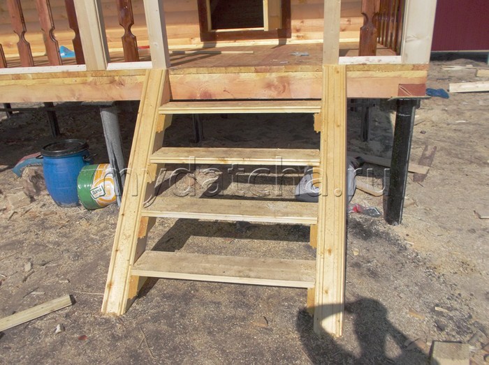 Деревянная лестница на крыльцо своими руками пошаговая инструкция с фото