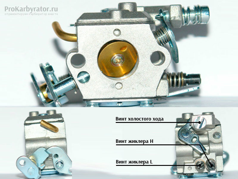 Карбюратор для бензопилы штурм