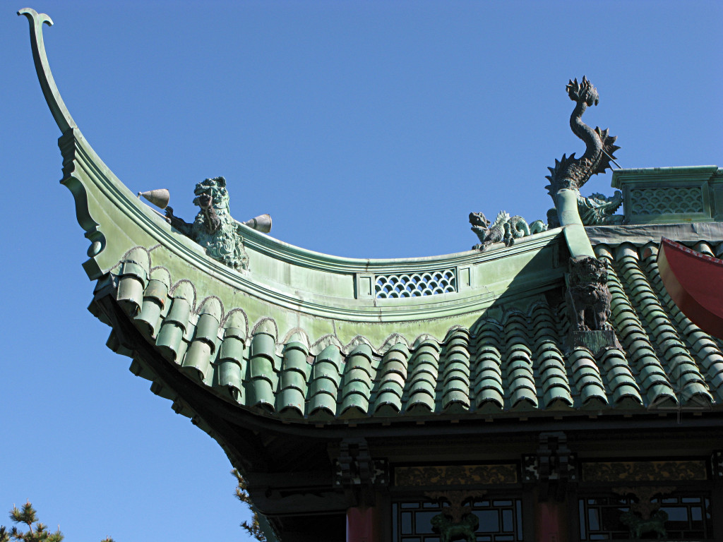 Пагода крыша фото